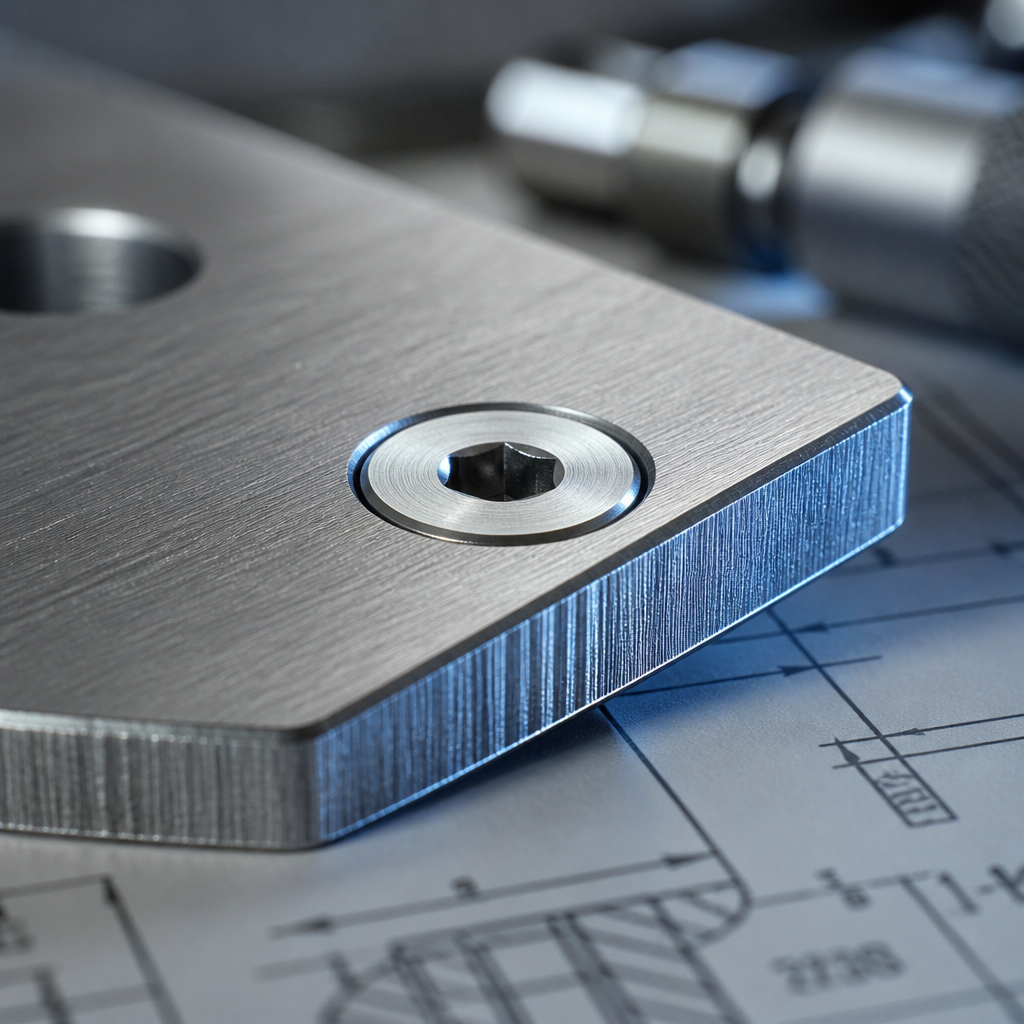 Flush Countersunk Finishing