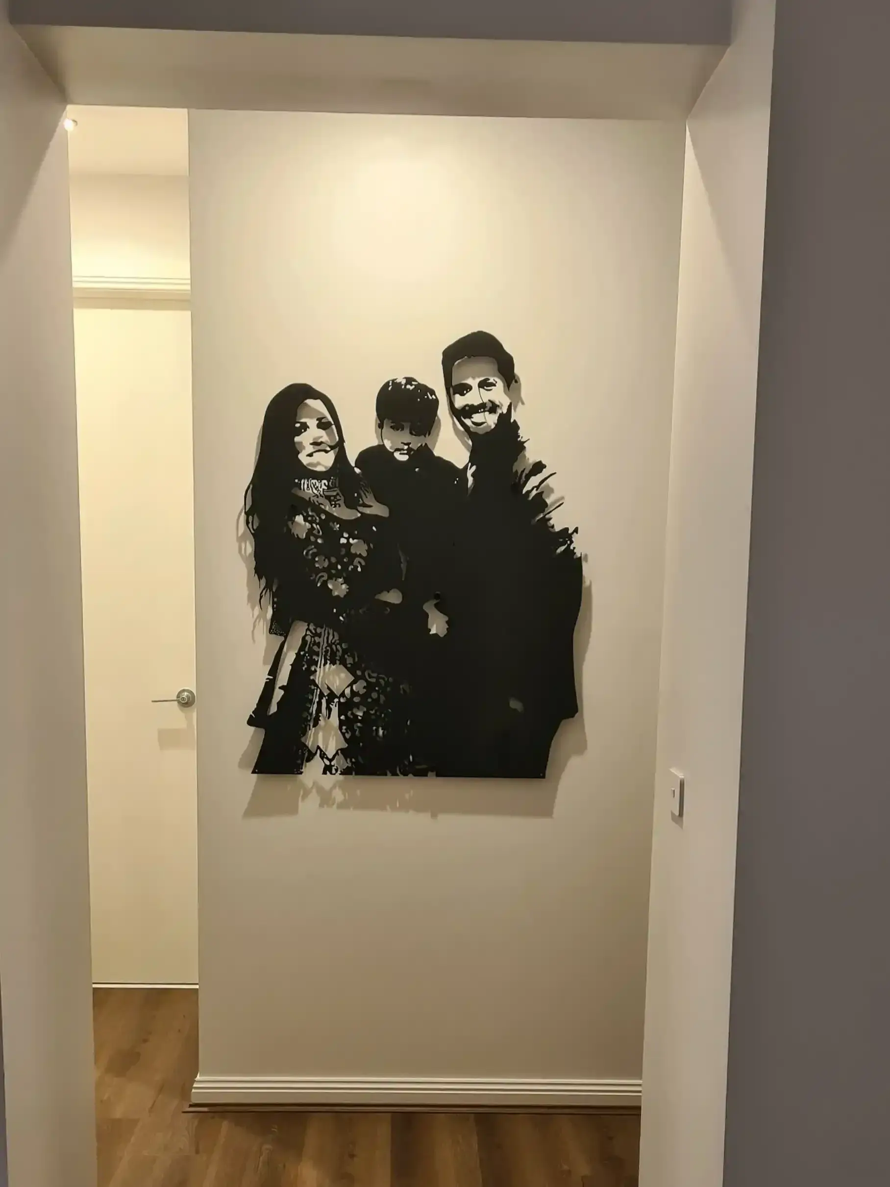 Family Portrait Photo Wall Art - view 3