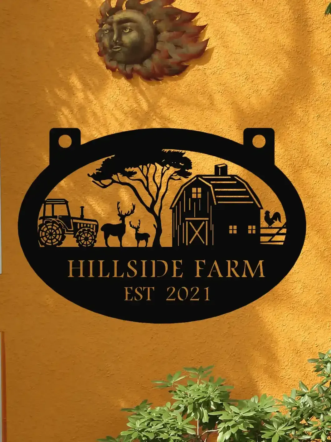 Farm Sign - view 2
