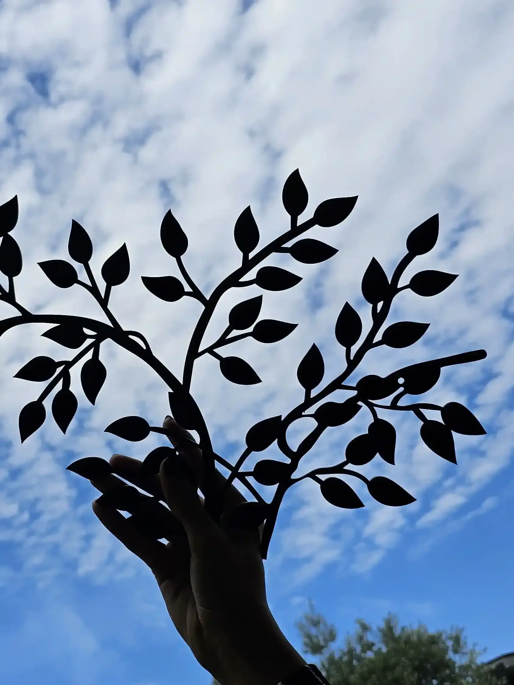 Leaf Pattern Wall Art - view 2