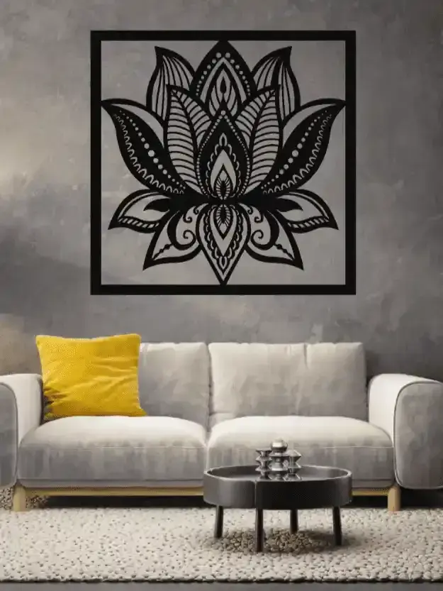 Lotus Wall Art - view 1