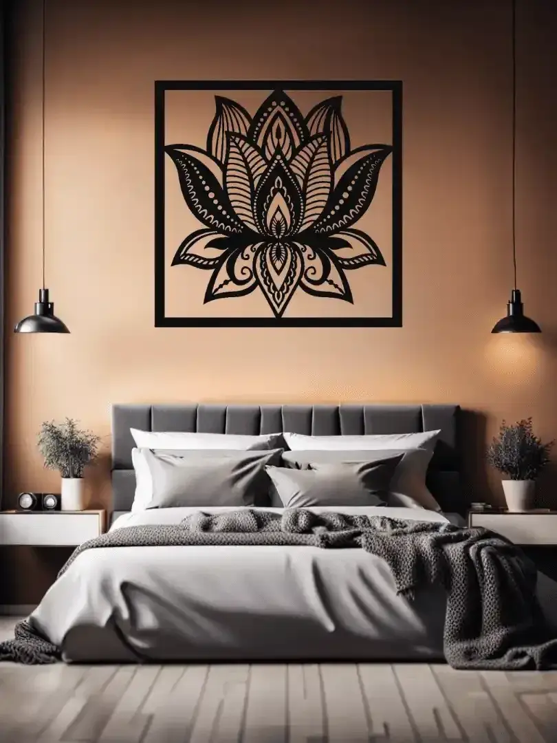 Lotus Wall Art - view 2