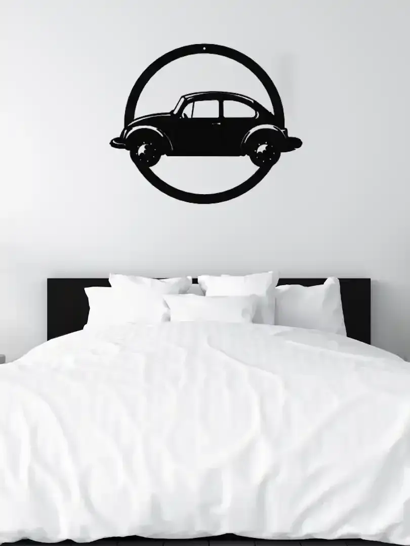 Volkswagon Beetle Wall Art - view 2